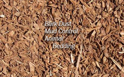Bark Dust, Mud Control, Animal Bedding