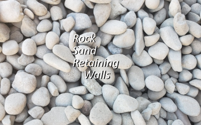 Rock, Sand, Wall Blocks